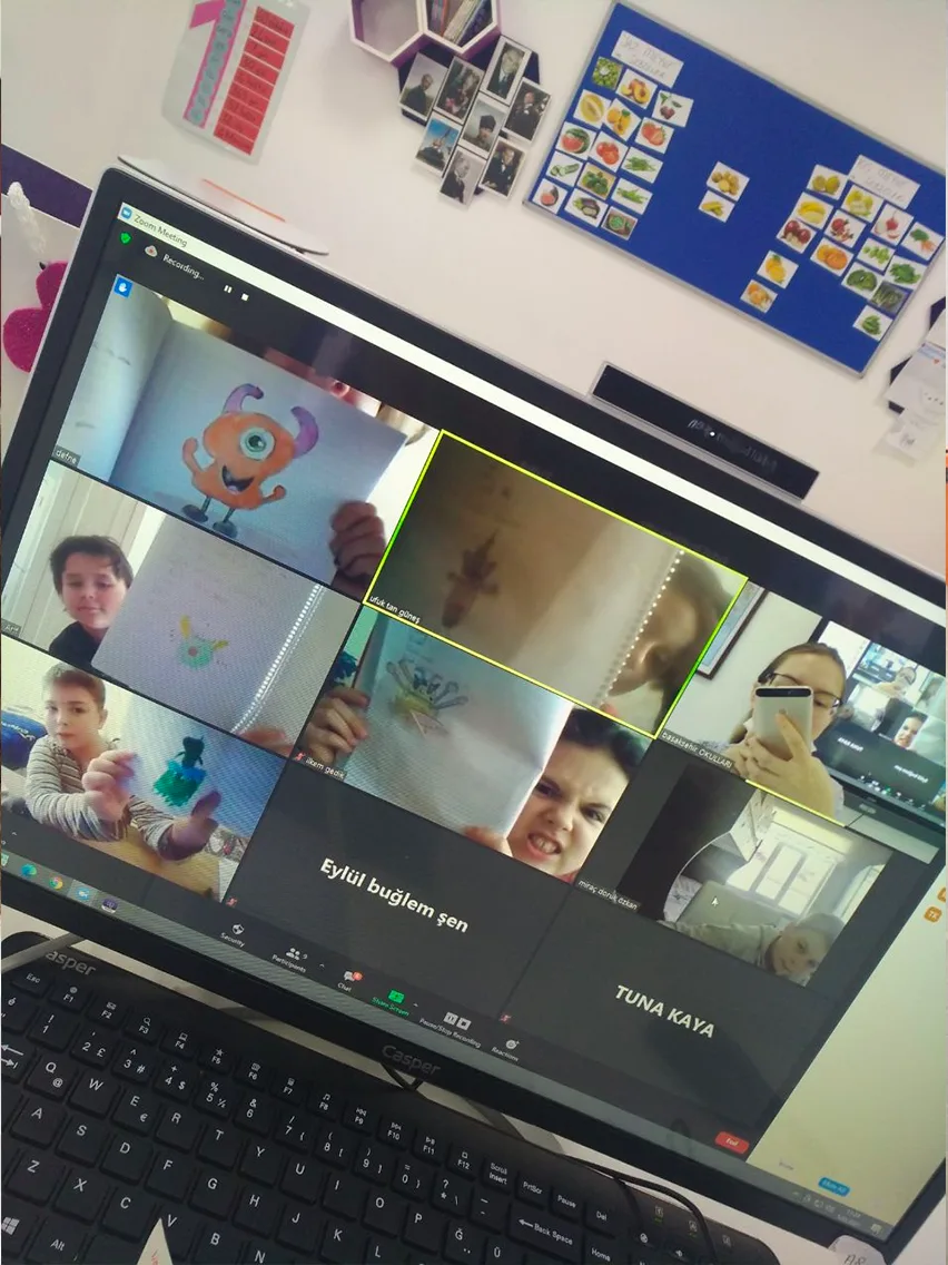 Online teaching with Zoom